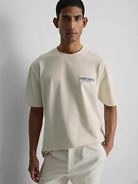 Portofino Textured Graphic T-Shirt