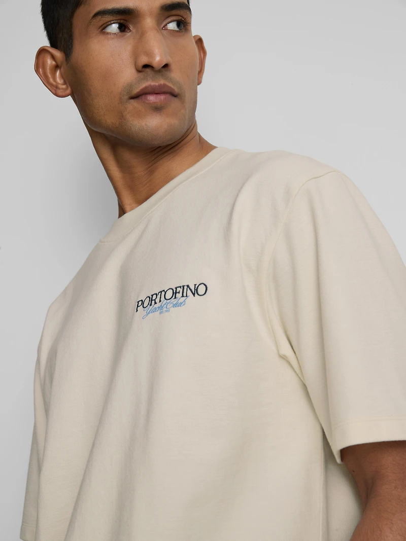 Portofino Textured Graphic T-Shirt