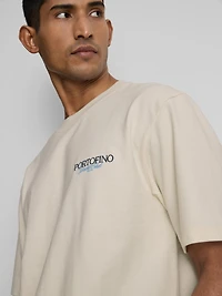 Portofino Textured Graphic T-Shirt