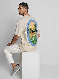 Portofino Textured Graphic T-Shirt