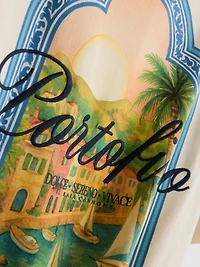 Portofino Textured Graphic T-Shirt