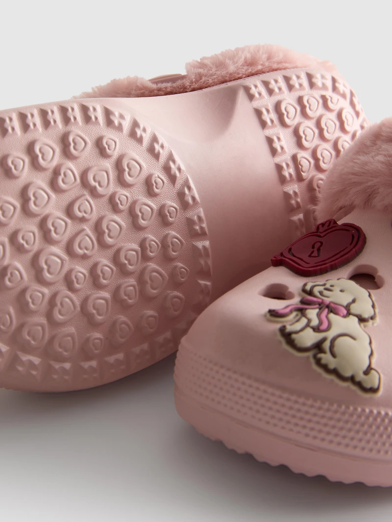 Charm Detail Clogs