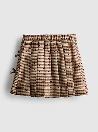 1-9yrs | Check Pleated Skirt