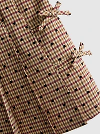 1-9yrs | Check Pleated Skirt