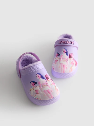 KPop Demon Hunters Fluffy Clogs