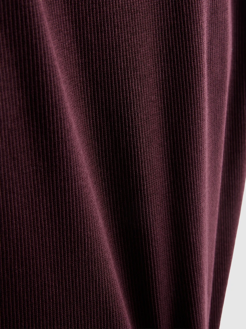 Ribbed Built-In Bra Tank