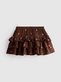 1-9yrs | Embroidered Rara Skirt