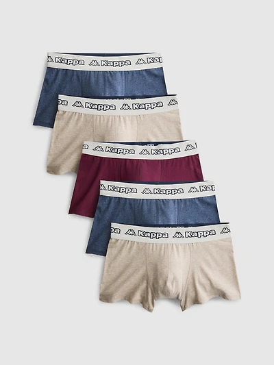 5pk Kappa Cotton Stretch Hipsters