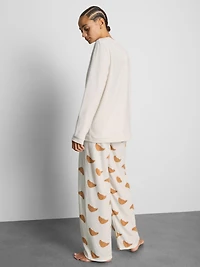Microfleece Sweatshirt Pajamas