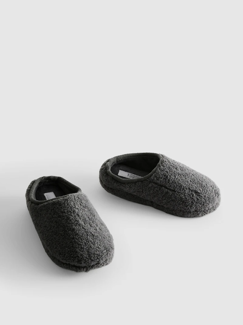 Fleece Mule Slippers