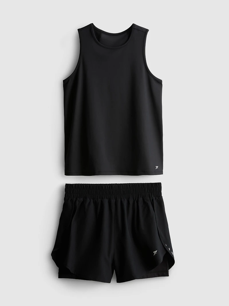 7-15yrs | Active Tank and Runner Shorts Set