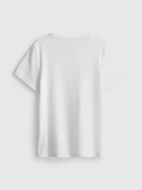 7-15yrs | Cotton-Rich Ribbed T-Shirt