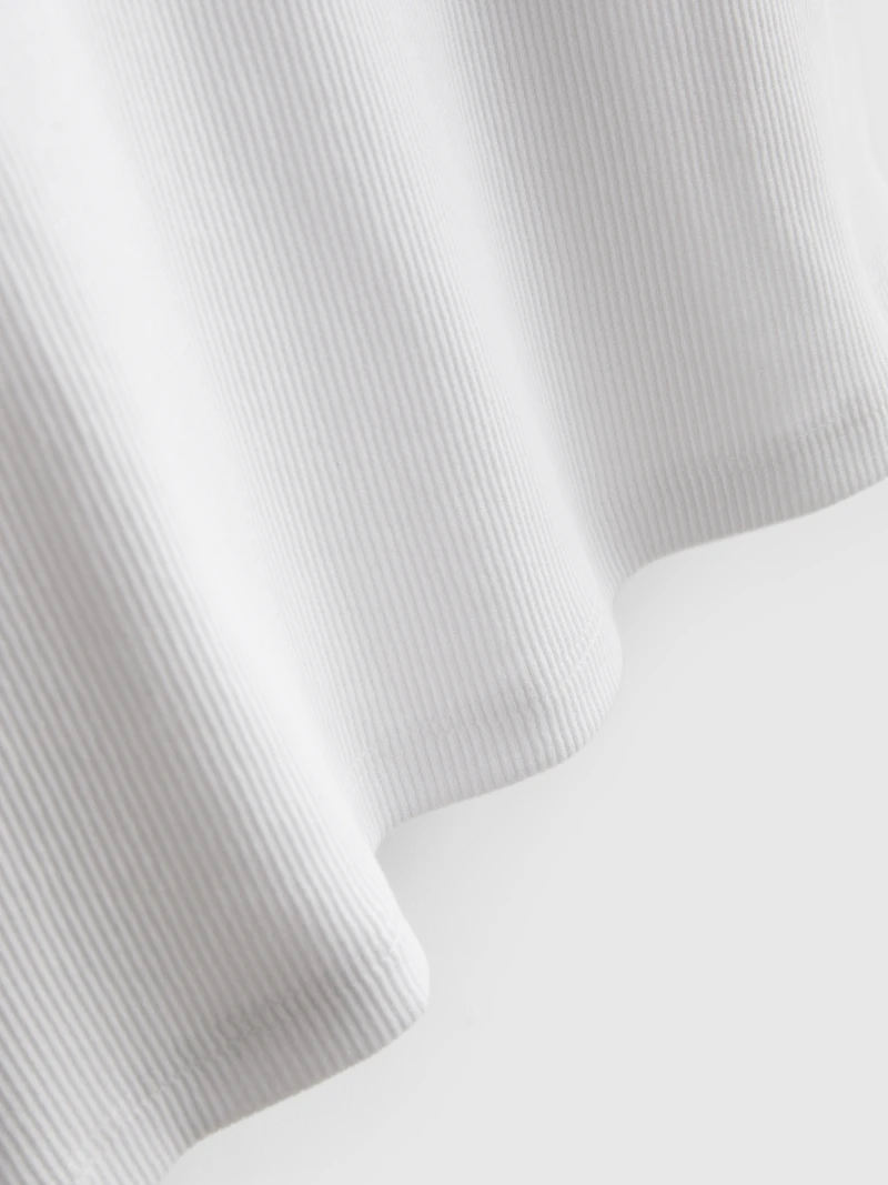 7-15yrs | Cotton-Rich Ribbed T-Shirt