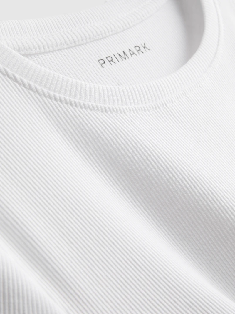 7-15yrs | Cotton-Rich Ribbed T-Shirt