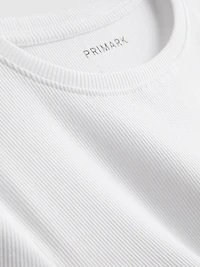 7-15yrs | Cotton-Rich Ribbed T-Shirt