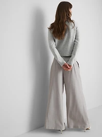 Essential Knitted Crewneck Cardigan