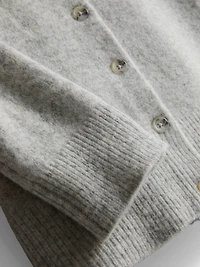 Essential Knitted Crewneck Cardigan