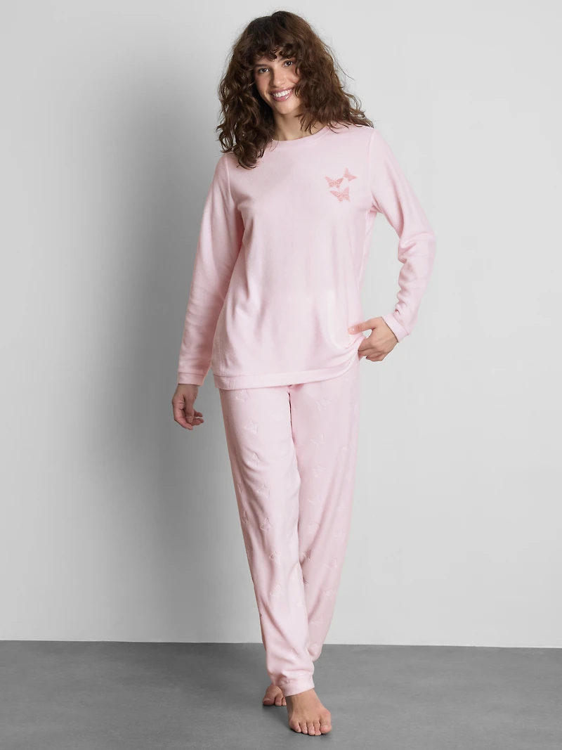 Microfleece Sweatshirt Pajamas