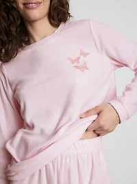 Microfleece Sweatshirt Pajamas