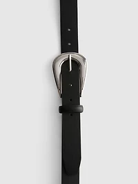 Faux Leather Belt