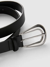 Faux Leather Belt
