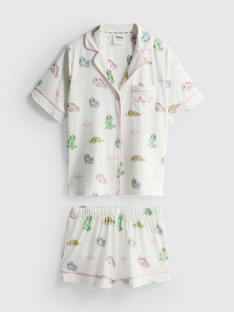 Disney's Tangled Pascal Shorty Boyfriend Pajamas
