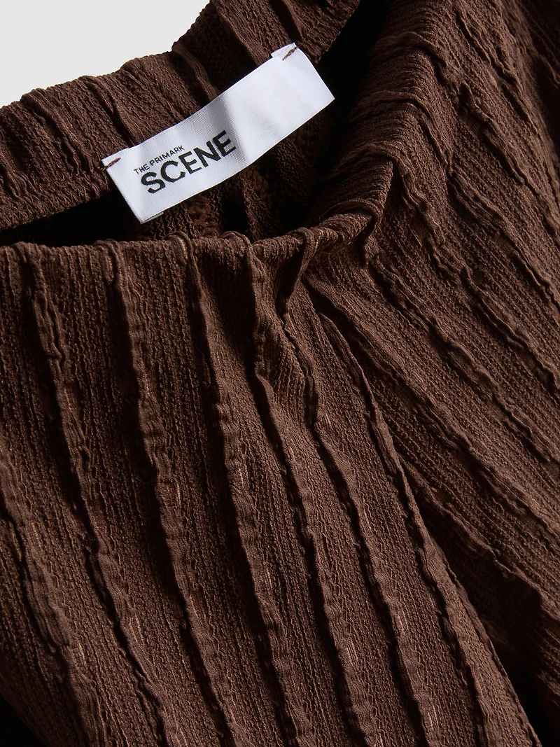 The Primark Scene | Crinkle Wide-Leg Pants