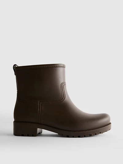 Chunky Ankle Rain Boots