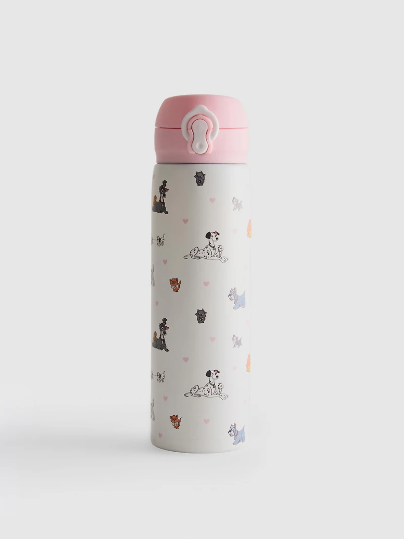 Disney's Cats And Dog Character Water Bottle