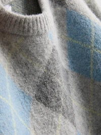 7-15yrs | Argyle Sweater