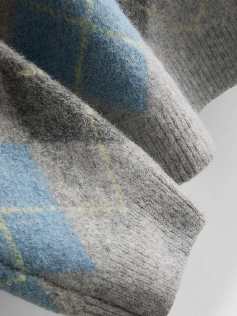 7-15yrs | Argyle Sweater