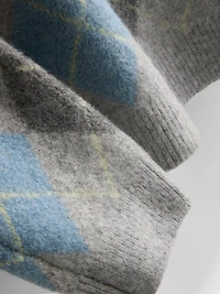 7-15yrs | Argyle Sweater