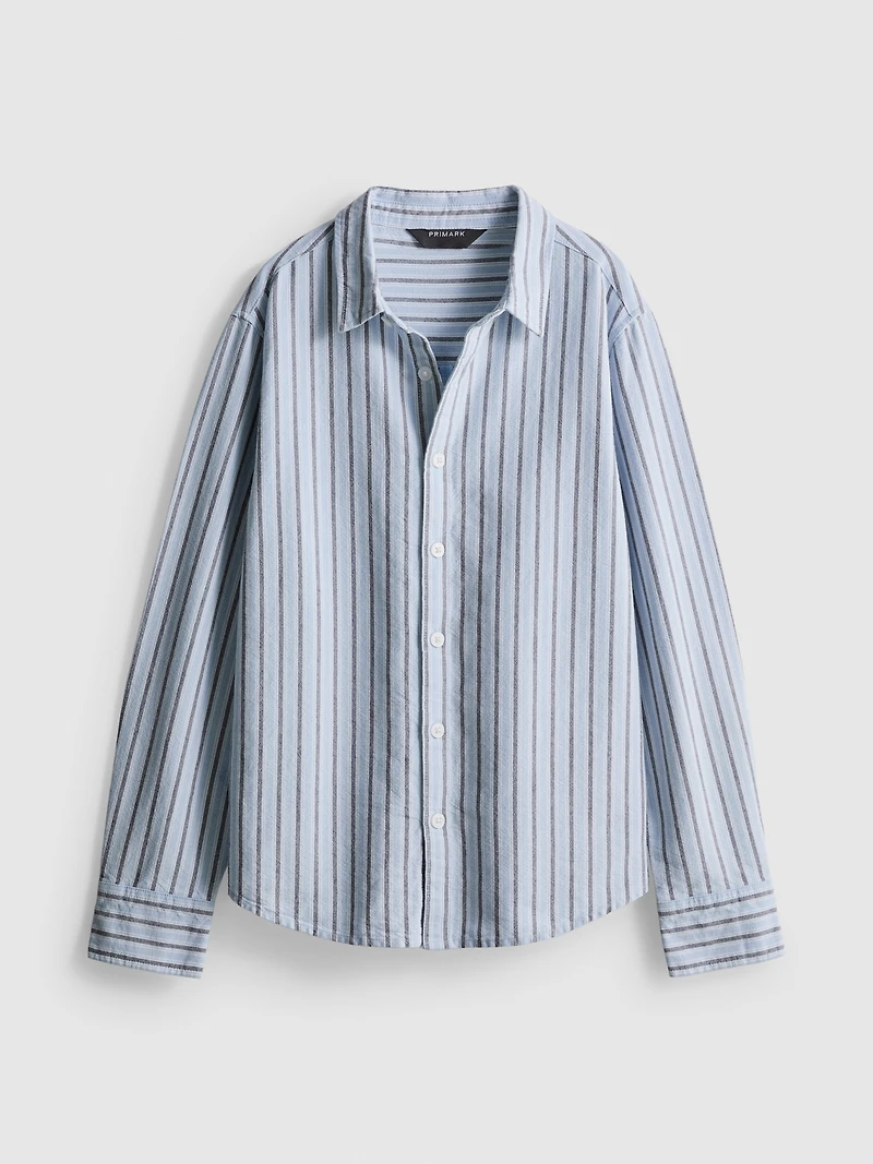7-15yrs | Striped Oxford Shirt