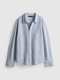 7-15yrs | Striped Oxford Shirt