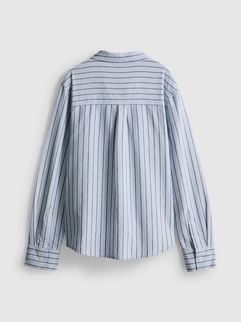 7-15yrs | Striped Oxford Shirt