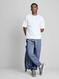 Drawstring Cuffed Joggers