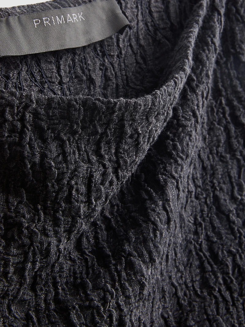 Ruched Crinkle Tank Top