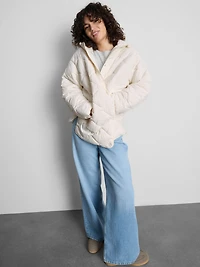 Hooded Quilted Jacket