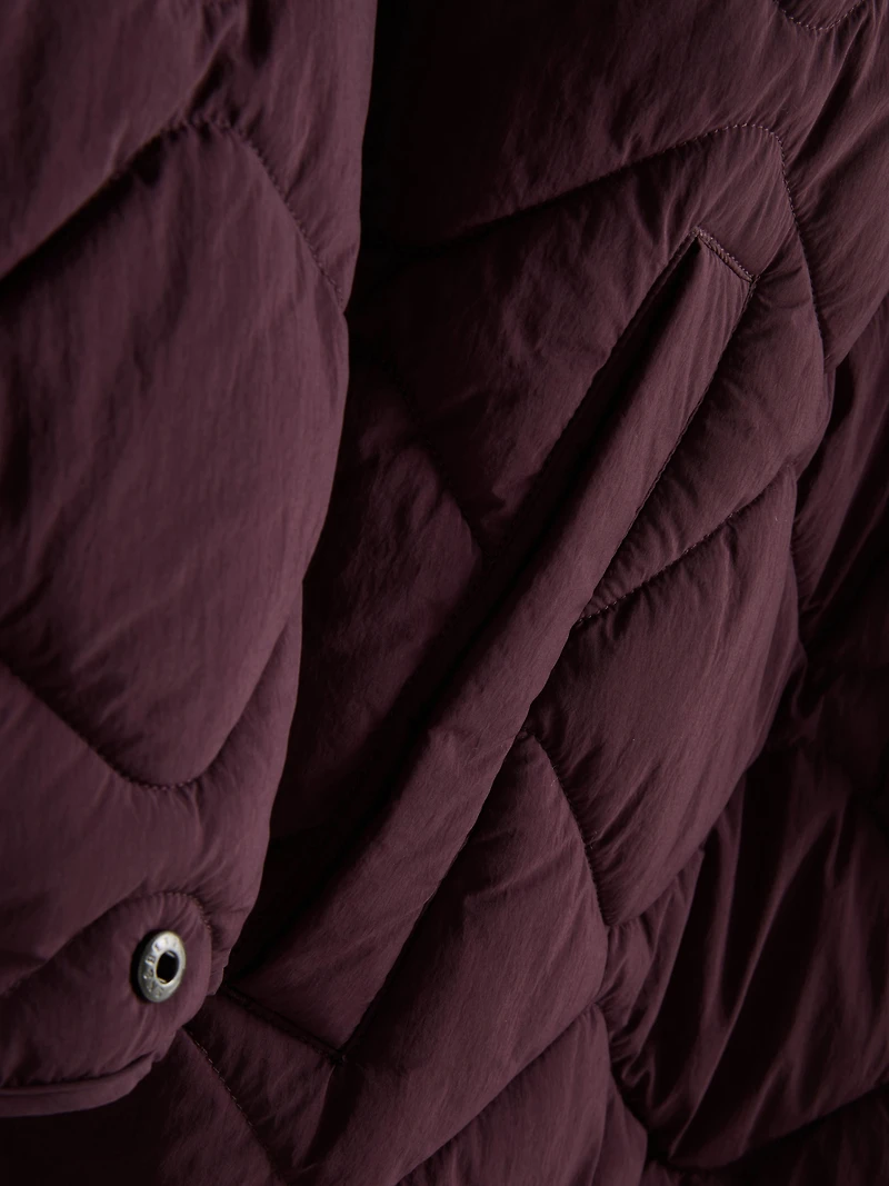 Hooded Quilted Jacket