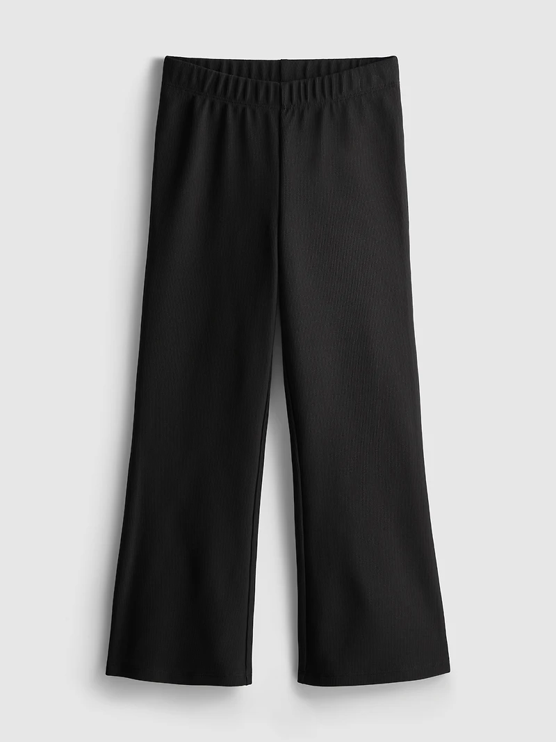 1-7yrs | Ottoman-Textured Flare School Pants