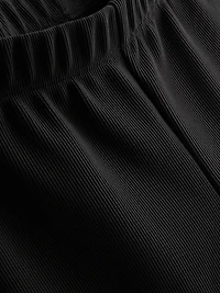 1-7yrs | Ottoman-Textured Flare School Pants