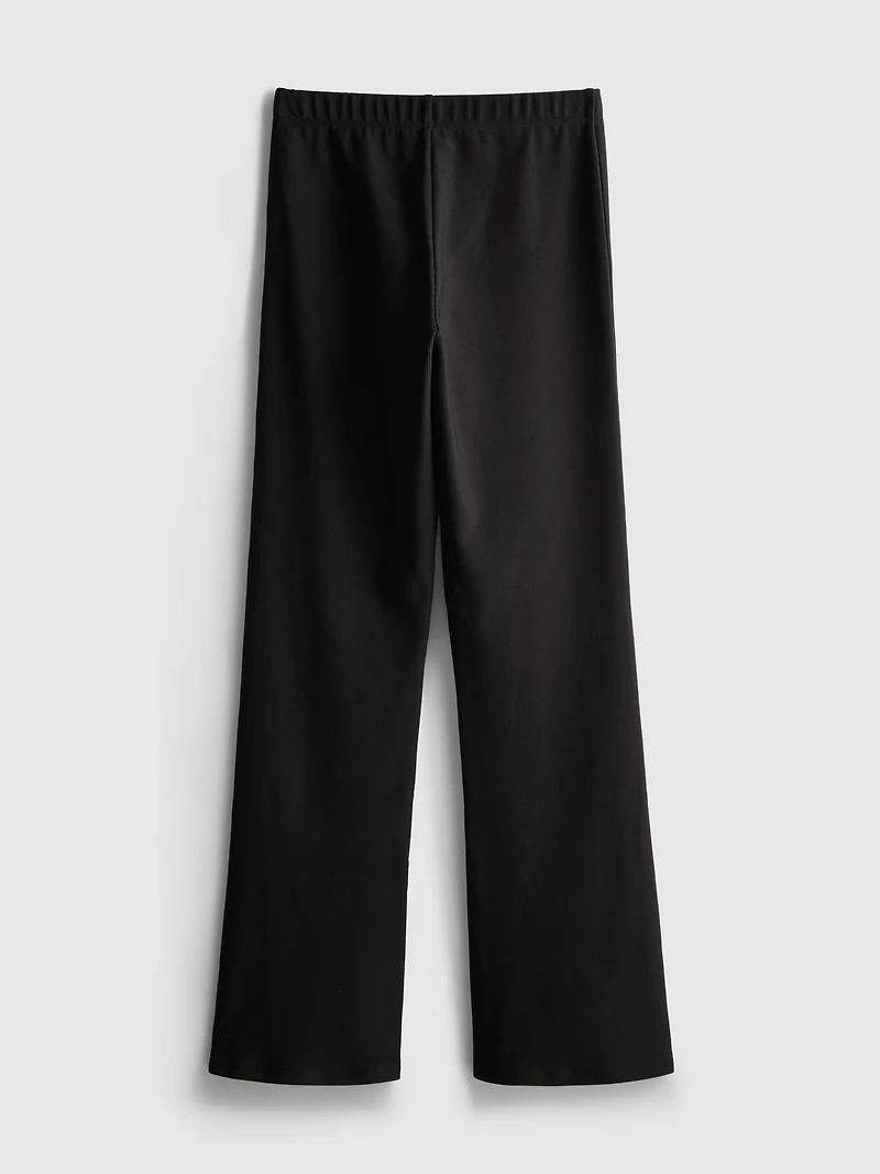 7-15yrs | Ottoman Textured Flare School Pants