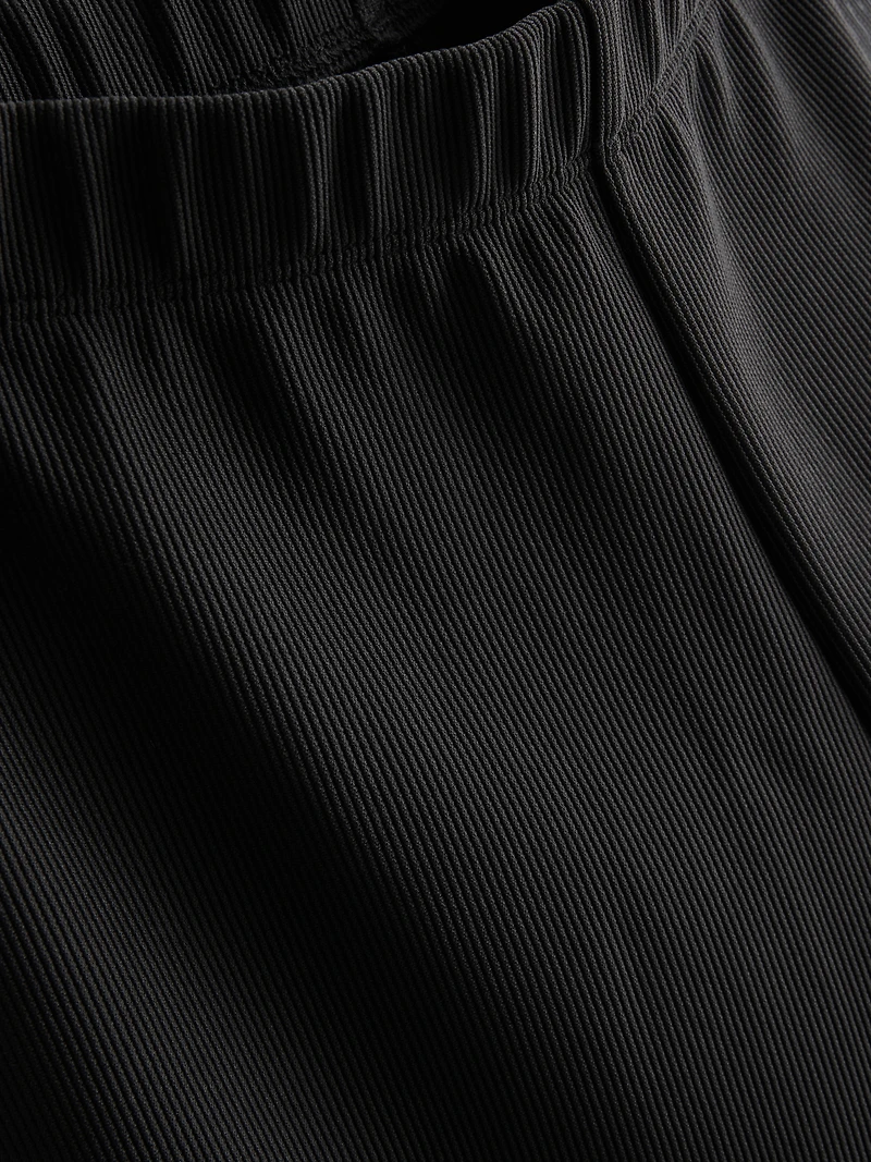 7-15yrs | Ottoman Textured Flare School Pants