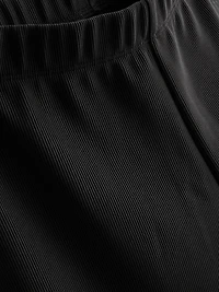 7-15yrs | Ottoman Textured Flare School Pants