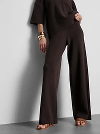 Knitted Wide Leg Pants