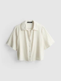 Relaxed Crinkle Shirt