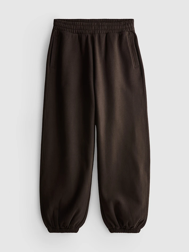 Cotton-Rich Relaxed Cuffed Joggers