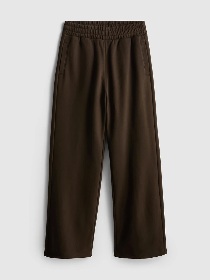 Cotton Rich Wide Leg Sweatpants