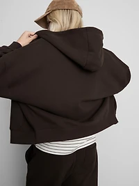 Cotton Rich Zip Through Hoodie