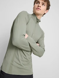 Quarter Zip Gym Top